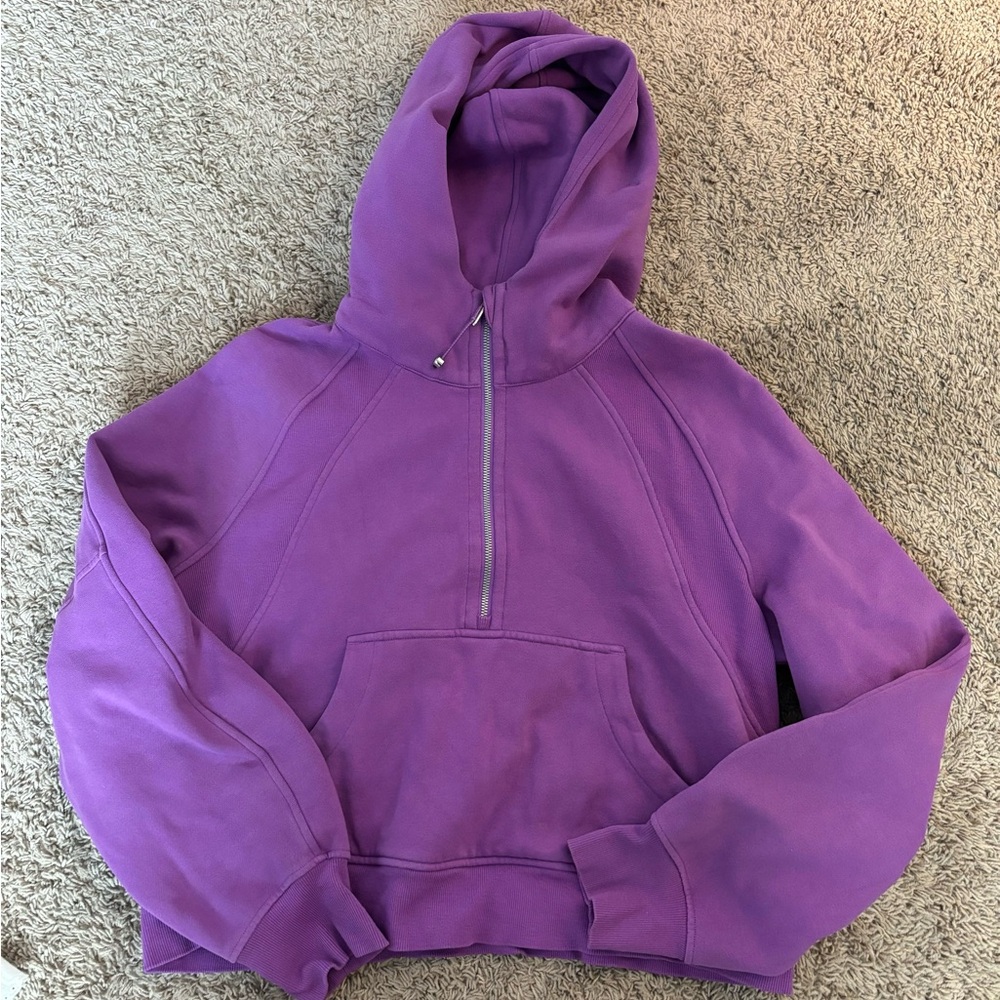 Lululemon Scuba half zip